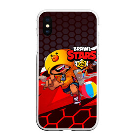 Чехол для iPhone XS Max матовый с принтом Brawl stars в Новосибирске, Силикон | Область печати: задняя сторона чехла, без боковых панелей | brawl | brawl stars | brawler | brawlstars | brawlstarsga | brawlstarsmemes | brawl_stars | clashofclans | clashroyale | leon | supercell | бравл | бравлстарс | лион | мемы | утка