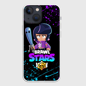 Чехол для iPhone 13 mini с принтом BRAWL STARS BIBI в Новосибирске,  |  | bibi | brawl stars | crow | leon | leon shark | sally leon | shark | stars | акула | биби | ворон | леон | леон акула | спайк