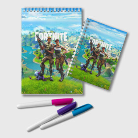 Блокнот с принтом Fortnite в Новосибирске, 100% бумага | 48 листов, плотность листов — 60 г/м2, плотность картонной обложки — 250 г/м2. Листы скреплены удобной пружинной спиралью. Цвет линий — светло-серый
 | fortnite | fortnite 2 | fortnite chapter 2 | fortnite2 | fortnite: chapter 2 | игры | фортнайт | фортнайт 2