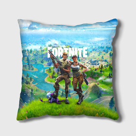 Подушка 3D с принтом Fortnite в Новосибирске, наволочка – 100% полиэстер, наполнитель – холлофайбер (легкий наполнитель, не вызывает аллергию). | состоит из подушки и наволочки. Наволочка на молнии, легко снимается для стирки | fortnite | fortnite 2 | fortnite chapter 2 | fortnite2 | fortnite: chapter 2 | игры | фортнайт | фортнайт 2