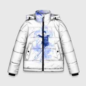 Зимняя куртка для мальчиков 3D с принтом Фигурное катание в Новосибирске, ткань верха — 100% полиэстер; подклад — 100% полиэстер, утеплитель — 100% полиэстер | длина ниже бедра, удлиненная спинка, воротник стойка и отстегивающийся капюшон. Есть боковые карманы с листочкой на кнопках, утяжки по низу изделия и внутренний карман на молнии. 

Предусмотрены светоотражающий принт на спинке, радужный светоотражающий элемент на пуллере молнии и на резинке для утяжки | figure skating | коньки | конькобежный спорт | фигурное катание