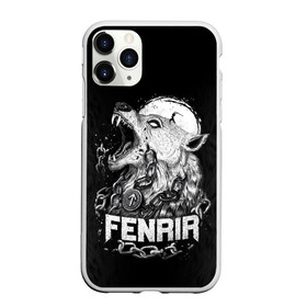 Чехол для iPhone 11 Pro Max матовый с принтом Fenrir в Новосибирске, Силикон |  | Тематика изображения на принте: fenrir | viking | vikings | викинг | викинги | волк | мех | мифология. русь | оскал | скандинавы | славяне | собака | фенрир | шерсть | язычник