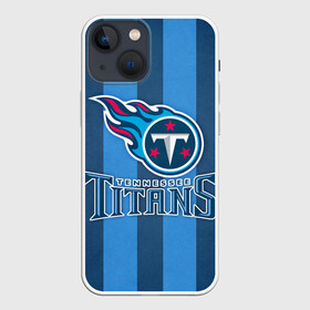 Чехол для iPhone 13 mini с принтом Tennessee Titans в Новосибирске,  |  | tennessee titans | американский футбол | мяч | теннесси тайтенс | футбол