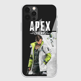 Чехол для iPhone 12 Pro Max с принтом Apex Legends в Новосибирске, Силикон |  | Тематика изображения на принте: apex | entertainment | legends | respawn | апекс | игра | легендс | шутер