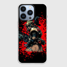 Чехол для iPhone 13 Pro с принтом Bloodhound 3D (Black) в Новосибирске,  |  | action | apex | apex legends | blood | bloodhound | cyber | dark | ea | electrinic arts | legends | апекс | апекс легенд | арех | игры | киберспорт | кровь | следопыт | техноследопыт | экшн | экшон