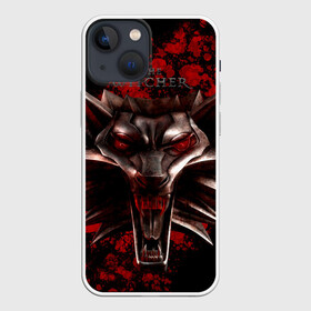 Чехол для iPhone 13 mini с принтом The Witcher в Новосибирске,  |  | netflix | the witcher | witcher | ведьмак | нетфликс | сериал