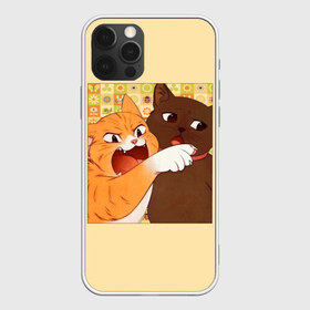 Чехол для iPhone 12 Pro Max с принтом Woman yelling at Cat meme в Новосибирске, Силикон |  | Тематика изображения на принте: at | cat | mem | meme | mems | woman | yelling | мем | мемы