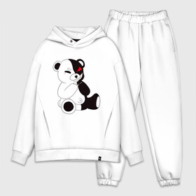 Мужской костюм хлопок OVERSIZE с принтом MONOKUMA ехидный в Новосибирске,  |  | danganronpa | eye | monokuma | аватар | антагонист | глаз | игрушка | медведь | монокума | мягкая | панда | робот