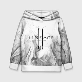 Детская толстовка 3D с принтом LINEAGE 2. в Новосибирске, 100% полиэстер | двухслойный капюшон со шнурком для регулировки, мягкие манжеты на рукавах и по низу толстовки, спереди карман-кенгуру с мягким внутренним слоем | armor | characters | erak note | kim sung hwan | lineage | lineage 2 | lineage antharas | lineage eternal | minimalism | shield | twilight resistance | warrior | персонажи