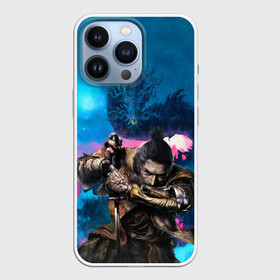 Чехол для iPhone 13 Pro с принтом Sekiro Shadows Die Twice в Новосибирске,  |  | darksoul | die | sakura | samurai | sekiro | sempai | sensei | shadows | twice | самурай | семпай | чекиро