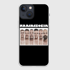 Чехол для iPhone 13 mini с принтом Rammstein в Новосибирске,  |  | kruspe | lindemann | metal | oliver | rammstein | richard | riedel | rock | till | кристиан | круспе | линдеманн | лоренц | метал | оливер | рамштайн | ридель | рихард | рок | тилль