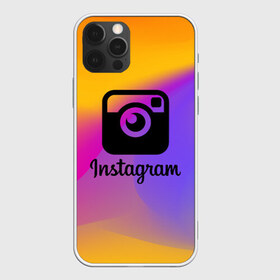 Чехол для iPhone 12 Pro Max с принтом Instagram в Новосибирске, Силикон |  | Тематика изображения на принте: insta | instagram | instagramm | social | видео | инста | инстаграм | инстаграмм | приложение | социальная сеть | фото