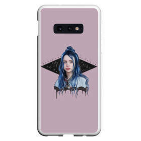 Чехол для Samsung S10E с принтом Billie Pink Art в Новосибирске, Силикон | Область печати: задняя сторона чехла, без боковых панелей | bad | bad guy | billi | billie | billie eilish | eilish | good girl | music | swag | айлиш | беляш | били | били айлиш | билли | билли айлиш | билли эйлиш | биляш | музка | певица | эйлиш