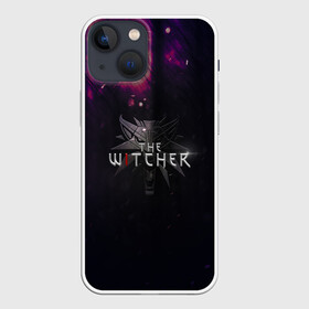 Чехол для iPhone 13 mini с принтом Ведьмак Witcher в Новосибирске,  |  | geralt | neflix | serial | serials | witcher | ведьмак | геральт | сериал | сериалы | цирилла