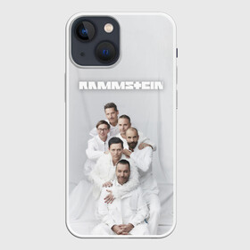 Чехол для iPhone 13 mini с принтом Rammstein в Новосибирске,  |  | kruspe | lindemann | metal | oliver | rammstein | richard | riedel | rock | till | кристиан | круспе | линдеманн | лоренц | метал | оливер | рамштайн | ридель | рихард | рок | тилль
