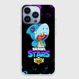 Чехол для iPhone 13 Pro с принтом BRAWL STARS LEON SHARK в Новосибирске,  |  | brawl stars | crow | leon | leon shark | leon werewolf | sally leon | shark | stars | werewolf | акула | берли | ворон | леон | леон акула | оборотень | оборотень леон | спайк | эль примо