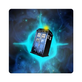 Магнит виниловый Квадрат с принтом Doctor Who в Новосибирске, полимерный материал с магнитным слоем | размер 9*9 см, закругленные углы | doctor | who | доктор | доктор кто | кто