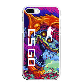 Чехол для iPhone 7Plus/8 Plus матовый с принтом CS GO HYPERBEAST | КС ГО ХАЙПЕРБИСТ в Новосибирске, Силикон | Область печати: задняя сторона чехла, без боковых панелей | astralis | awp | counter strike | cs go | cs go global offensive | cs:go | faze clan | hyper beast | team liquid | астралис | кс го | тим ликвид | фейз клан | хайпер бист