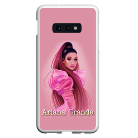 Чехол для Samsung S10E с принтом Ariana Grande (Ариана Гранде) в Новосибирске, Силикон | Область печати: задняя сторона чехла, без боковых панелей | ariana grande | актриса | американская певица | ариана | ариана гранде | гранде | девушка | музыка | певица | песни | продюсер