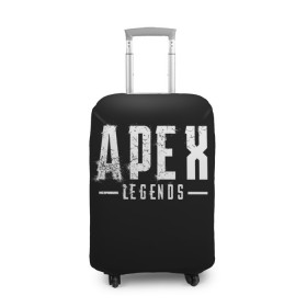 Чехол для чемодана 3D с принтом Apex Legends в Новосибирске, 86% полиэфир, 14% спандекс | двустороннее нанесение принта, прорези для ручек и колес | apex | game | legends | titanfall | апекс | апекс легендс | игра | легендс | шутер