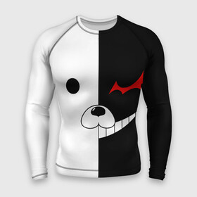 Мужской рашгард 3D с принтом Monokuma в Новосибирске,  |  | anime | character | dangan ronpa | kawai | manga | аниме | анимэ | глаз | данганронпа | двухцветная | директор | злодей | из | изображение | кавай | крутой | лицо | манга | медведь | милый | мишка | на груди | необычный | нос