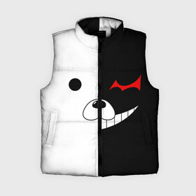 Женский жилет утепленный 3D с принтом Monokuma в Новосибирске,  |  | anime | character | dangan ronpa | kawai | manga | аниме | анимэ | глаз | данганронпа | двухцветная | директор | злодей | из | изображение | кавай | крутой | лицо | манга | медведь | милый | мишка | на груди | необычный | нос