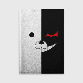 Обложка для автодокументов с принтом Monokuma в Новосибирске, натуральная кожа |  размер 19,9*13 см; внутри 4 больших “конверта” для документов и один маленький отдел — туда идеально встанут права | Тематика изображения на принте: anime | character | dangan ronpa | kawai | manga | аниме | анимэ | глаз | данганронпа | двухцветная | директор | злодей | из | изображение | кавай | крутой | лицо | манга | медведь | милый | мишка | на груди | необычный | нос