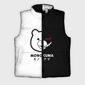 Мужской жилет утепленный 3D с принтом _Monokuma_ в Новосибирске,  |  | anime | character | dangan ronpa | kawai | manga | аниме | анимэ | глаз | данганронпа | двухцветная | директор | злодей | из | изображение | кавай | крутой | лицо | манга | медведь | милый | мишка | на груди | необычный | нос