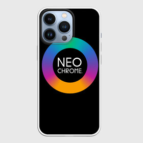 Чехол для iPhone 13 Pro с принтом NEO CHROME в Новосибирске,  |  | контрастный | металл | радуга | радужный | цветной | яркий