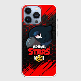 Чехол для iPhone 13 Pro с принтом BRAWL STARS CROW в Новосибирске,  |  | bibi | brawl stars | crow | el brown | leon | leon shark | max | sally leon | shark | stars | акула | биби | ворон | леон