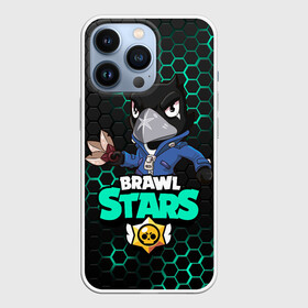 Чехол для iPhone 13 Pro с принтом BRAWL STARS CROW в Новосибирске,  |  | bibi | brawl stars | crow | el brown | leon | leon shark | max | sally leon | shark | stars | акула | биби | ворон | леон