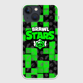 Чехол для iPhone 13 mini с принтом BRAWL STARS в Новосибирске,  |  | 8 bit | bibi | brawl stars | brock | bull | crow | dinomike | el primo | leon | mobile game | nita | poko | ricochet | stars | tara | бравл старс | ворон | леон | мобильные игры