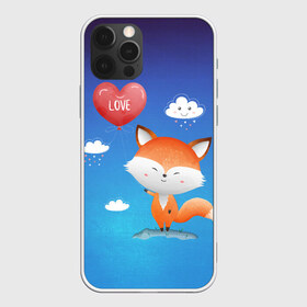 Чехол для iPhone 12 Pro Max с принтом Милый лисенок в Новосибирске, Силикон |  | Тематика изображения на принте: fox | венок | животные | лиса | лисенок | лисичка | полевые цветы | полынь | рисунок | ромашки | стикер | цветы