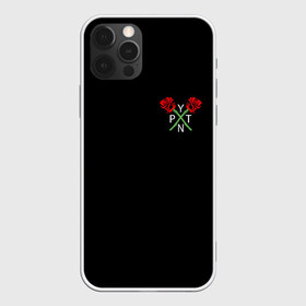 Чехол для iPhone 12 Pro Max с принтом PAYTON MOORMEIER (НА СПИНЕ) в Новосибирске, Силикон |  | Тематика изображения на принте: flower | payton moormeier | roses | tiktok | автограф payton | блогер | пейтон | пейтон моормиер | розы | тикток | тиктокер | цветы | ютубер