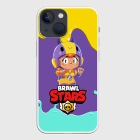 Чехол для iPhone 13 mini с принтом BRAWL STARS BEA. в Новосибирске,  |  | bea | bibi | brawl stars | colt | crow | el brown | leon | leon shark | max | nita | sally leon | shark | акула | беа | берли | биби | бравл старс | браун | ворон | кольт | леон | леон акула | макс | нита | шелли