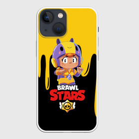 Чехол для iPhone 13 mini с принтом BRAWL STARS BEA. в Новосибирске,  |  | bea | bibi | brawl stars | colt | crow | el brown | leon | leon shark | max | nita | sally leon | shark | акула | беа | берли | биби | бравл старс | браун | ворон | кольт | леон | леон акула | макс | нита | шелли