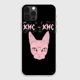 Чехол для iPhone 12 Pro Max с принтом Кис-Кис в Новосибирске, Силикон |  | punk | punk rock | rock | алина олешева | кис | кис кис | кокос | панк | панк рок | рок | софья сомусева | хмурый