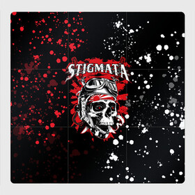 Магнитный плакат 3Х3 с принтом Stigmata | Стигмата (Z) в Новосибирске, Полимерный материал с магнитным слоем | 9 деталей размером 9*9 см | music | rock | stigmata | альтернатива | музыка | рок | стигмата | тарас уманскии