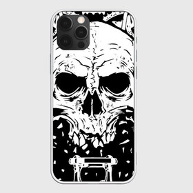 Чехол для iPhone 12 Pro Max с принтом Череп в Новосибирске, Силикон |  | art | skeleton | skull | арт | скелет | череп