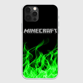 Чехол для iPhone 12 Pro Max с принтом MINECRAFT FIRE в Новосибирске, Силикон |  | block | creeper | cube | minecraft | pixel | блок | геометрия | крафт | крипер | кубики | майнкрафт | пиксели