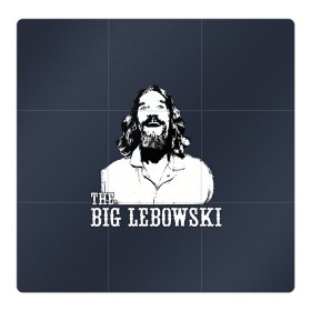 Магнитный плакат 3Х3 с принтом The Big Lebowski в Новосибирске, Полимерный материал с магнитным слоем | 9 деталей размером 9*9 см | dude | film | бриджес | герой | джефф | джеффри | дюдя | комедия | лебовски | персонаж | фильм | чувак