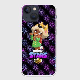 Чехол для iPhone 13 mini с принтом BRAWL STARS NITA. в Новосибирске,  |  | bea | bibi | brawl stars | colt | crow | el brown | leon | leon shark | max | nita | sally leon | shark | акула | беа | берли | биби | бравл старс | браун | ворон | кольт | леон | леон акула | макс | нита | шелли