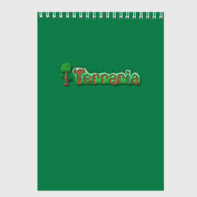 Скетчбук с принтом Terraria в Новосибирске, 100% бумага
 | 48 листов, плотность листов — 100 г/м2, плотность картонной обложки — 250 г/м2. Листы скреплены сверху удобной пружинной спиралью | 8 | bit | boss | bosses | game | lord | minecraft | moon | pixel | terraria | the | игра | майнкрафт | пиксели | пиксель | тераррия