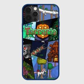 Чехол для iPhone 12 Pro Max с принтом Terraria в Новосибирске, Силикон |  | Тематика изображения на принте: minecraft | terraria | инди игры | майнкрафт | террария