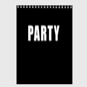 Скетчбук с принтом Hard PARTY в Новосибирске, 100% бумага
 | 48 листов, плотность листов — 100 г/м2, плотность картонной обложки — 250 г/м2. Листы скреплены сверху удобной пружинной спиралью | Тематика изображения на принте: hard party | party | pati | вечеринка | как у томби | пати | хард пати | что было дальше