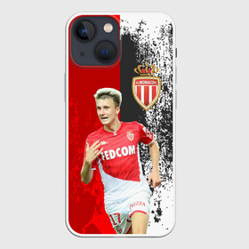 Чехол для iPhone 13 mini с принтом Головин в Новосибирске,  |  | 17 | as monaco | golovin | головин | монако | футбол