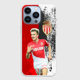 Чехол для iPhone 13 Pro с принтом Головин в Новосибирске,  |  | 17 | as monaco | golovin | головин | монако | футбол