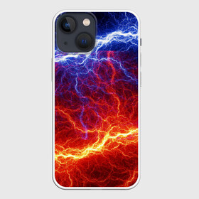 Чехол для iPhone 13 mini с принтом Лёд и огонь в Новосибирске,  |  | fire | texture | абстракция | граффити | краски | лед | линии | огонь | огонь и лед | текстура | уличный стиль | яркая