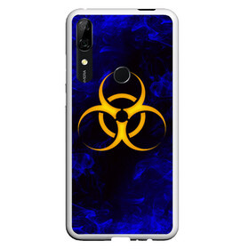 Чехол для Honor P Smart Z с принтом BIOHAZARD в Новосибирске, Силикон | Область печати: задняя сторона чехла, без боковых панелей | biohazard | radiation | re | re3 | residenr evil | toxic | virusвирус | world war z | биохазард | обитель зла | радиация | токсик | эпидемия