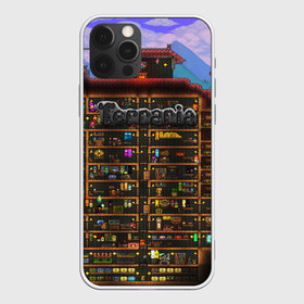 Чехол для iPhone 12 Pro Max с принтом TERRARIA в Новосибирске, Силикон |  | game | pixel | terraria | игра | пиксель | террариа